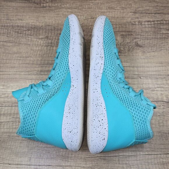 Nike Air Jordan Reveal Men's Size 10.5 Turquoise Basketball Shoes (834064-303) - Picture 6 of 9